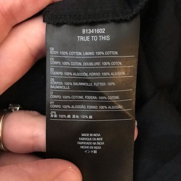 Volcom S black cotton dress - Picture 7 of 7